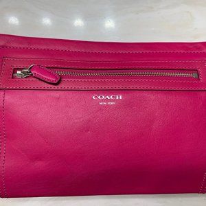 Pink Coach Clutch